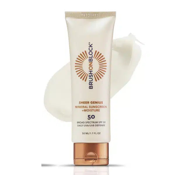 Brush On Block Sheer Genius SPF 50 Mineral Sunscreen